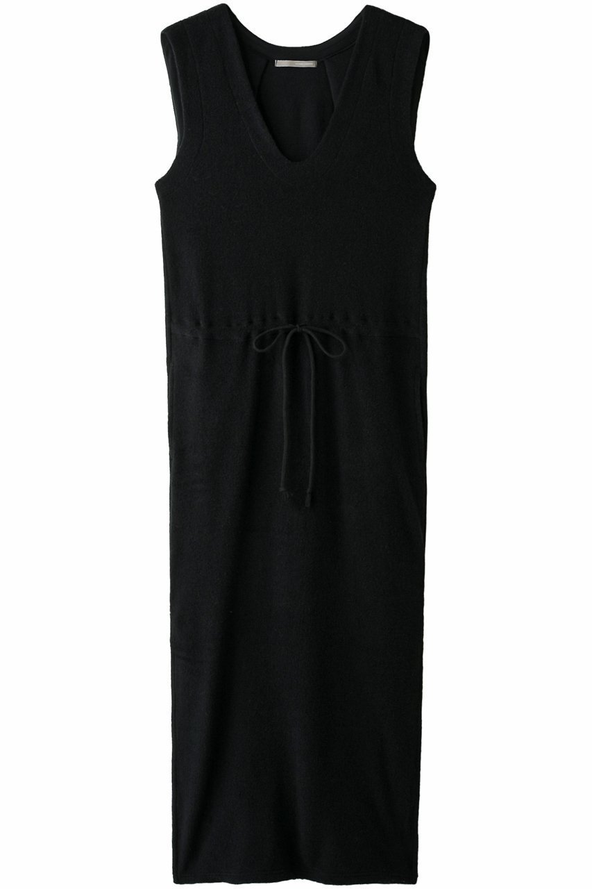 【フォーコーナーズ/+FOUR CORNERS】のパイルノースリーブワンピース インテリア・キッズ・メンズ・レディースファッション・服の通販 founy(ファニー) 　ファッション　Fashion　レディースファッション　Fashion for Women　ワンピース　Dresses　チュニック　Tunic Tops & Dresses　おすすめ　Recommended / Our Picks　チュニック　Tunic, Long Top　リラックス　Relax, Relaxed Fit　ロング　Long, Long-Length　エレガント 上品　Elegant　旅行　Travel　ブラック|ID: prp329100000018464 ipo3291000000036070369