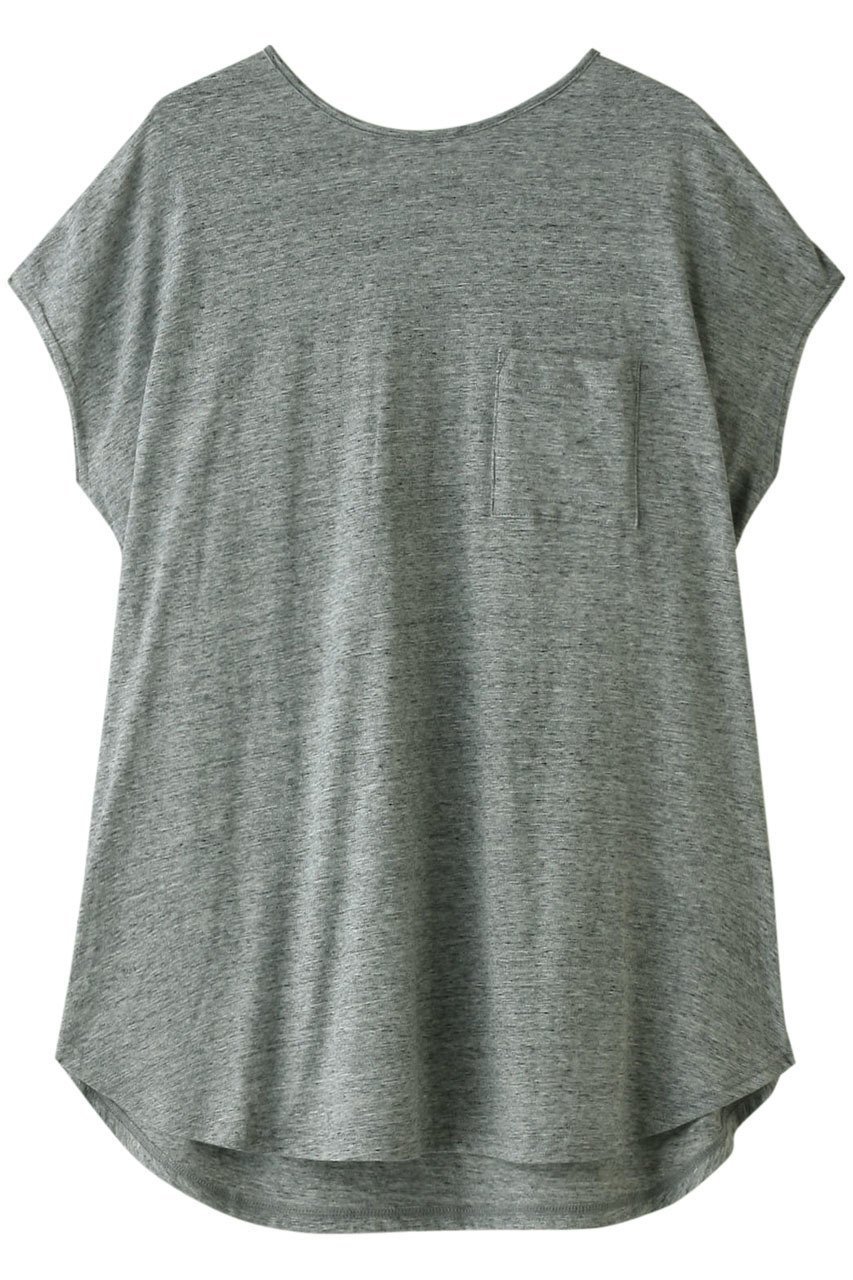 【フォーコーナーズ/+FOUR CORNERS】のビッグシルエットTシャツ 人気、トレンドファッション・服の通販 founy(ファニー) 　ファッション　Fashion　レディースファッション　Fashion for Women　トップス・カットソー　Cut & Sew Tops　シャツ・ブラウス・オフィスカジュアル　Elegant Blouses & Button-Ups　ロングTシャツ・Tシャツ　Longline T-Shirts & Tees　カットソー・ベーシックTシャツ　Cut-and-Sewn Tops / Stretch Tees & Basics　ショート　Short, Short Length　スリーブ　Sleeve, Long Sleeve / Short Sleeve　ビッグ　Big, Oversized　ファブリック　Fabric, Textile　フレンチ　French, French Style　リラックス　Relax, Relaxed Fit　今季　This Season, Current Season　夏　Summer　 other-1|ID: prp329100000018467 ipo3291000000032840683