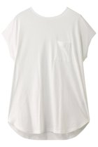 【フォーコーナーズ/+FOUR CORNERS】のビッグシルエットTシャツ 人気、トレンドファッション・服の通販 founy(ファニー) ファッション Fashion レディースファッション Fashion for Women トップス・カットソー Cut & Sew Tops シャツ・ブラウス・オフィスカジュアル Elegant Blouses & Button-Ups ロングTシャツ・Tシャツ Longline T-Shirts & Tees カットソー・ベーシックTシャツ Cut-and-Sewn Tops / Stretch Tees & Basics ショート Short, Short Length スリーブ Sleeve, Long Sleeve / Short Sleeve ビッグ Big, Oversized ファブリック Fabric, Textile フレンチ French, French Style リラックス Relax, Relaxed Fit 今季 This Season, Current Season 夏 Summer thumbnail オフ|ID: prp329100000018467 ipo3291000000032840715