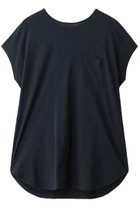 【フォーコーナーズ/+FOUR CORNERS】のビッグシルエットTシャツ 人気、トレンドファッション・服の通販 founy(ファニー) ファッション Fashion レディースファッション Fashion for Women トップス・カットソー Cut & Sew Tops シャツ・ブラウス・オフィスカジュアル Elegant Blouses & Button-Ups ロングTシャツ・Tシャツ Longline T-Shirts & Tees カットソー・ベーシックTシャツ Cut-and-Sewn Tops / Stretch Tees & Basics ショート Short, Short Length スリーブ Sleeve, Long Sleeve / Short Sleeve ビッグ Big, Oversized ファブリック Fabric, Textile フレンチ French, French Style リラックス Relax, Relaxed Fit 今季 This Season, Current Season 夏 Summer thumbnail ネイビー|ID: prp329100000018467 ipo3291000000032840721
