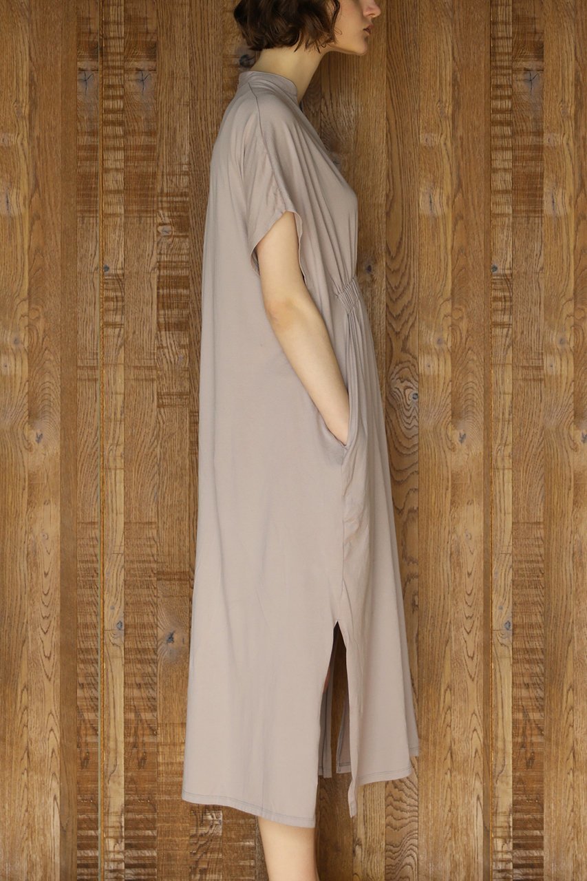 【フォーコーナーズ/+FOUR CORNERS】のギャザーワンピース 人気、トレンドファッション・服の通販 founy(ファニー) 　ファッション　Fashion　レディースファッション　WOMEN　ワンピース　Dress　チュニック　Tunic　ギャザー　Gather　チュニック　Tunic　フロント　Front　other-7|ID: prp329100000018468 ipo3291000000031447685