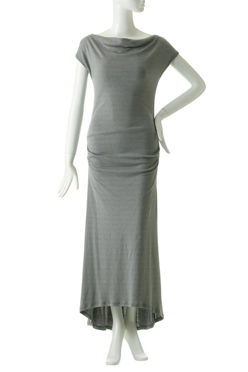 【フォーコーナーズ/+FOUR CORNERS】のハーフミラノワンピース 人気、トレンドファッション・服の通販 founy(ファニー) 　ファッション　Fashion　レディースファッション　Fashion for Women　ワンピース　Dresses　チュニック　Tunic Tops & Dresses　エレガント 上品　Elegant　チュニック　Tunic, Long Top　ドレープ　Drape, Draping Fabric　フレア　Flare, Flared　マキシ　Maxi, Full Length　リラックス　Relax, Relaxed Fit　ロング　Long, Long-Length　other-2|ID: prp329100000018469 ipo3291000000036795696