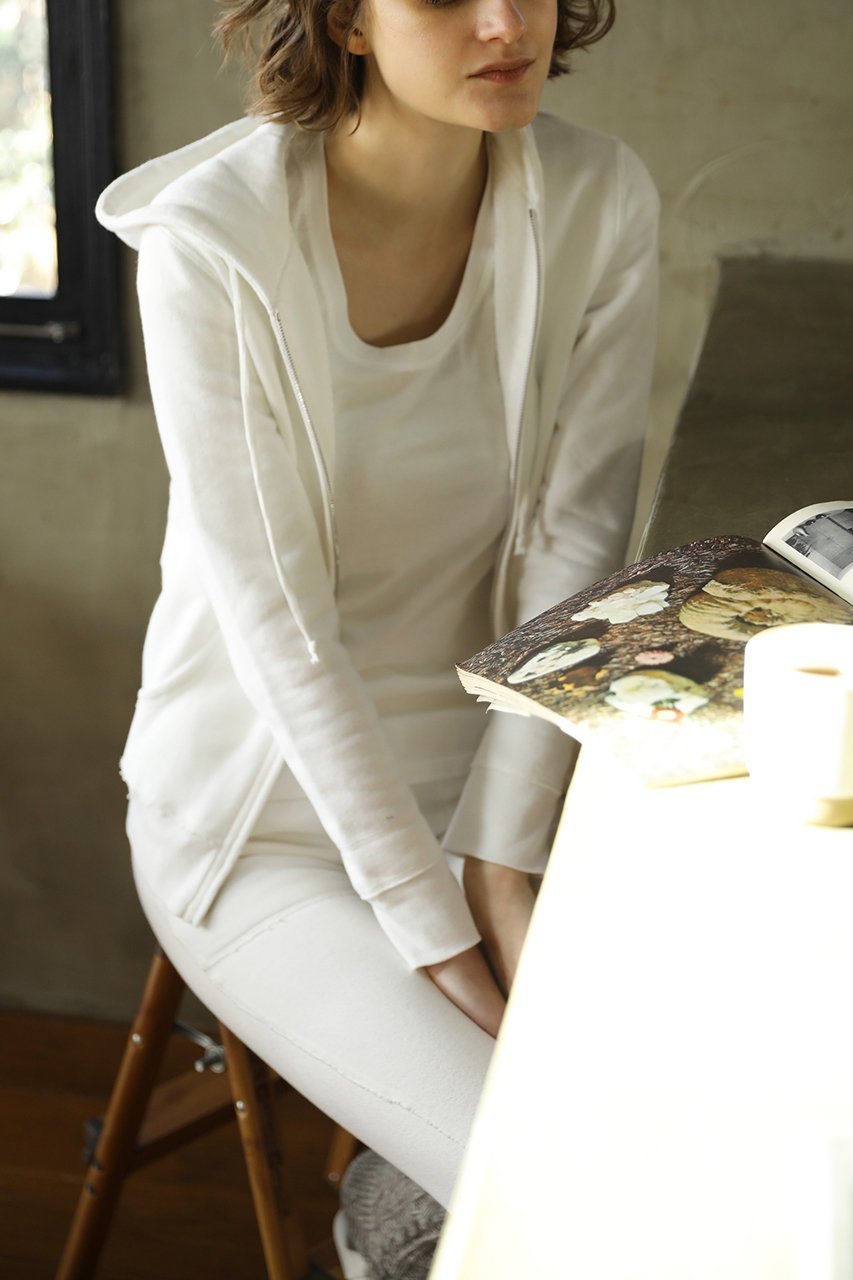 【フォーコーナーズ/+FOUR CORNERS】の裏毛パーカ 人気、トレンドファッション・服の通販 founy(ファニー) 　ファッション　Fashion　レディースファッション　WOMEN　トップス・カットソー　Tops/Tshirt　シャツ/ブラウス　Shirts/Blouses　パーカ　Sweats　ロング / Tシャツ　T-Shirts　スウェット　Sweat　カットソー　Cut and Sewn　コンパクト　Compact　パーカー　Hoodie　フィット　Fit　ベーシック　Basic　羽織　Haori　other-6|ID: prp329100000018470 ipo3291000000031447717