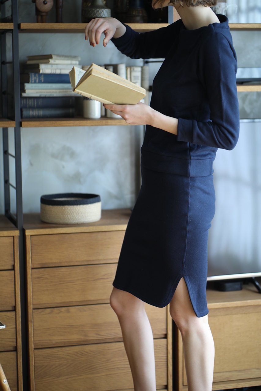 【フォーコーナーズ/+FOUR CORNERS】の裏毛スカート 人気、トレンドファッション・服の通販 founy(ファニー) 　ファッション　Fashion　レディースファッション　Fashion for Women　スカート　Skirts　シンプル　Simple, Minimal　フィット　Fit, Slim Fit　定番　Standard, Basic Item　other-6|ID: prp329100000018471 ipo3291000000035435222