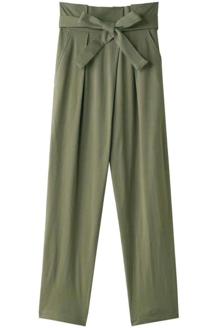 【フォーコーナーズ/+FOUR CORNERS】のタックパンツ インテリア・キッズ・メンズ・レディースファッション・服の通販 founy(ファニー) https://founy.com/ ファッション Fashion レディースファッション Fashion for Women パンツ Pants & Trousers おすすめ Recommended / Our Picks カットソー Cut and Sewn Top リボン Ribbon, Bow リラックス Relax, Relaxed Fit |ID: prp329100000018477 ipo3291000000032831427