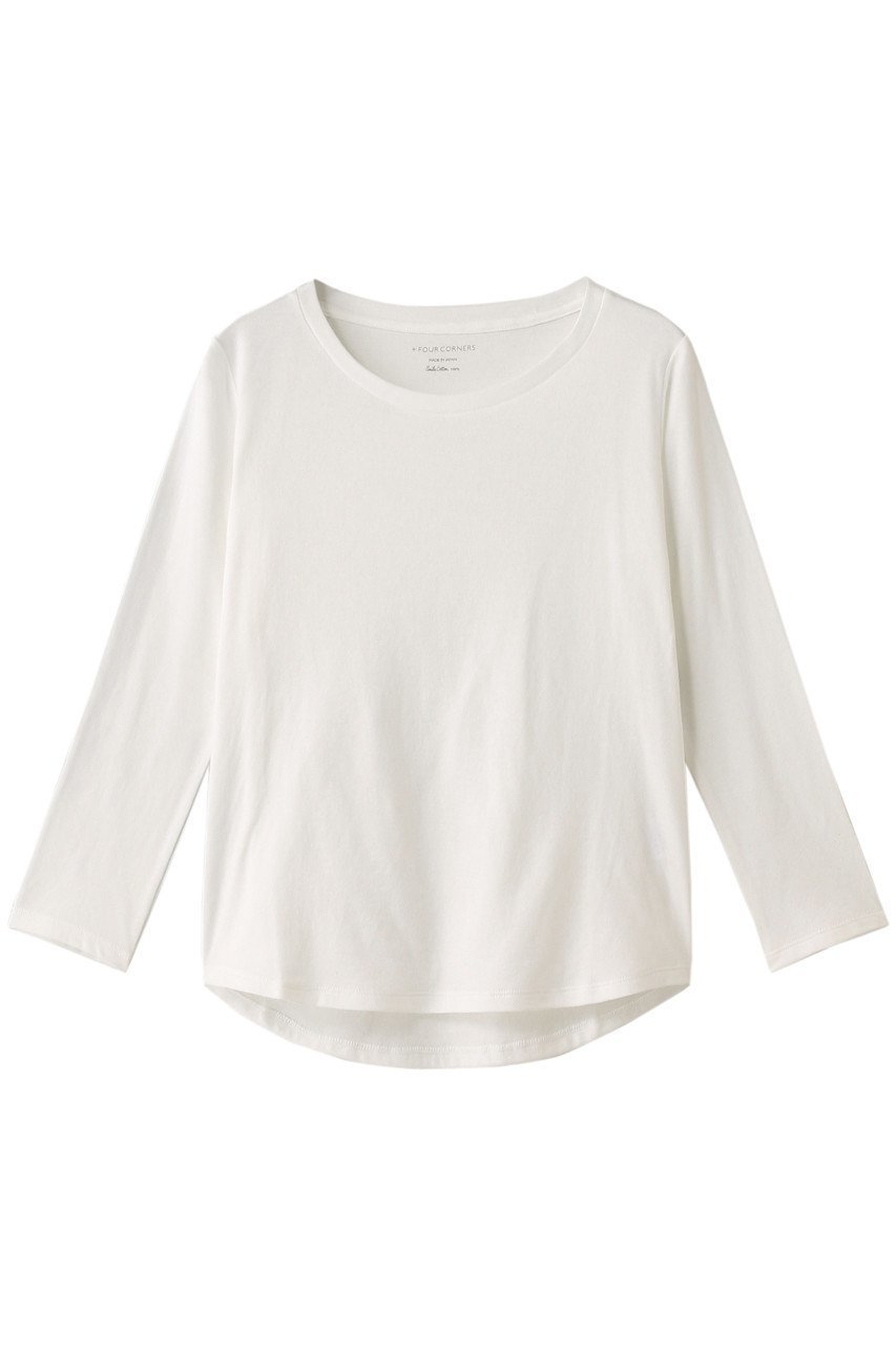【フォーコーナーズ/+FOUR CORNERS】のコスT接結 インテリア・キッズ・メンズ・レディースファッション・服の通販 founy(ファニー) ファッション Fashion レディースファッション Fashion for Women トップス・カットソー Cut & Sew Tops シャツ・ブラウス・オフィスカジュアル Elegant Blouses & Button-Ups ロングTシャツ・Tシャツ Longline T-Shirts & Tees カットソー・ベーシックTシャツ Cut-and-Sewn Tops / Stretch Tees & Basics おすすめ Recommended / Our Picks カットソー Cut and Sewn Top スリーブ Sleeve, Long Sleeve / Short Sleeve ベーシック Basic, Essential ロング Long, Long-Length オフ|ID: prp329100000018479 ipo3291000000032836759