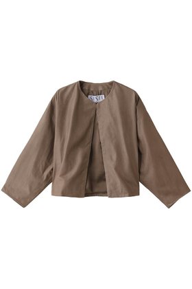 【シシ/sisii】のノーカラージャケット 人気、トレンドファッション・服の通販 founy(ファニー) ファッション Fashion レディースファッション Fashion for Women アウター Coat / Outerwear Collection レディースジャケット・軽アウター Jackets ノーカラージャケット / シンプル上品コーデ Collarless Jackets シンプル Simple, Minimal ジャケット Jacket, Outerwear |ID:prp329100000018483