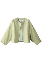 【シシ/sisii】のノーカラージャケット 人気、トレンドファッション・服の通販 founy(ファニー) ファッション Fashion レディースファッション Fashion for Women アウター Coat / Outerwear Collection レディースジャケット・軽アウター Jackets ノーカラージャケット / シンプル上品コーデ Collarless Jackets シンプル Simple, Minimal ジャケット Jacket, Outerwear thumbnail ナイルグリーン|ID: prp329100000018483 ipo3291000000032916963