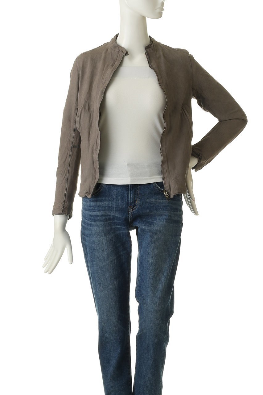 【シシ/sisii】のヌバックレザーシングルライダースジャケット 人気、トレンドファッション・服の通販 founy(ファニー) 　ファッション　Fashion　レディースファッション　Fashion for Women　アウター　Coat / Outerwear Collection　レディースジャケット・軽アウター　Jackets　ライダースジャケット / レザースタイル　Riders Jackets & Biker Style　コンパクト　Compact, Small Size　ジャケット　Jacket, Outerwear　スリム　Slim, Slim Fit　ライダースジャケット　Riders, Biker Jacket　定番　Standard, Basic Item　other-7|ID: prp329100000018502 ipo3291000000032917529