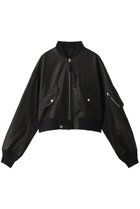 【シシ/sisii】の【sisii×大草直子】L-2Bレザーフライトジャケット 人気、トレンドファッション・服の通販 founy(ファニー) ファッション Fashion レディースファッション Fashion for Women アウター Coat / Outerwear Collection レディースジャケット・軽アウター Jackets ウォッシャブル Machine Washable ショート Short, Short Length ジャケット Jacket, Outerwear 定番 Standard, Basic Item 洗える Machine Washable thumbnail ブラック|ID: prp329100000018505 ipo3291000000036556919