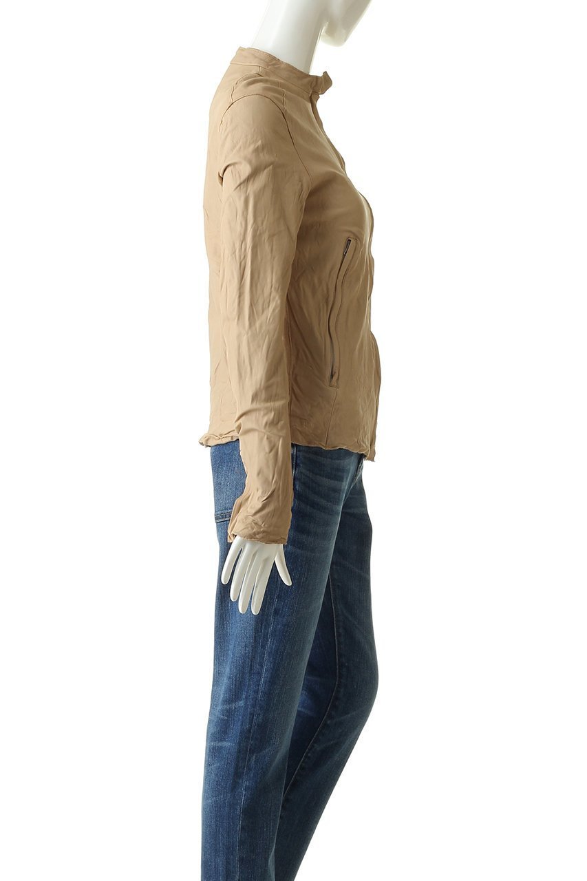 【シシ/sisii】のカウレザーシングルライダースジャケット 人気、トレンドファッション・服の通販 founy(ファニー) 　ファッション　Fashion　レディースファッション　WOMEN　アウター　Coat Outerwear　ジャケット　Jackets　ライダース　Riders Jacket　シンプル　Simple　ジャケット　Jacket　トレンド　Trend　定番　Standard　other-3|ID: prp329100000018513 ipo3291000000031410535