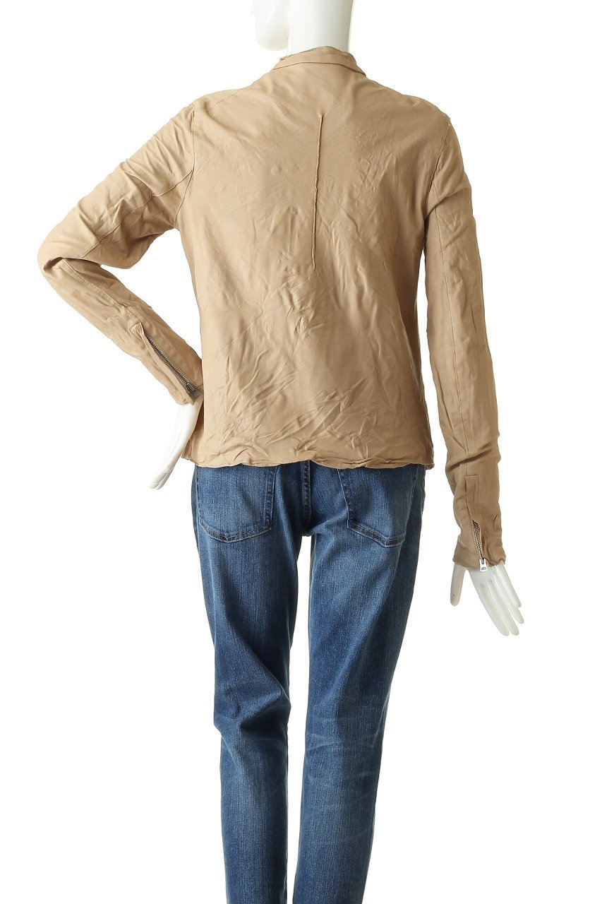 【シシ/sisii】のカウレザーシングルライダースジャケット 人気、トレンドファッション・服の通販 founy(ファニー) 　ファッション　Fashion　レディースファッション　WOMEN　アウター　Coat Outerwear　ジャケット　Jackets　ライダース　Riders Jacket　シンプル　Simple　ジャケット　Jacket　トレンド　Trend　定番　Standard　other-4|ID: prp329100000018513 ipo3291000000031410537