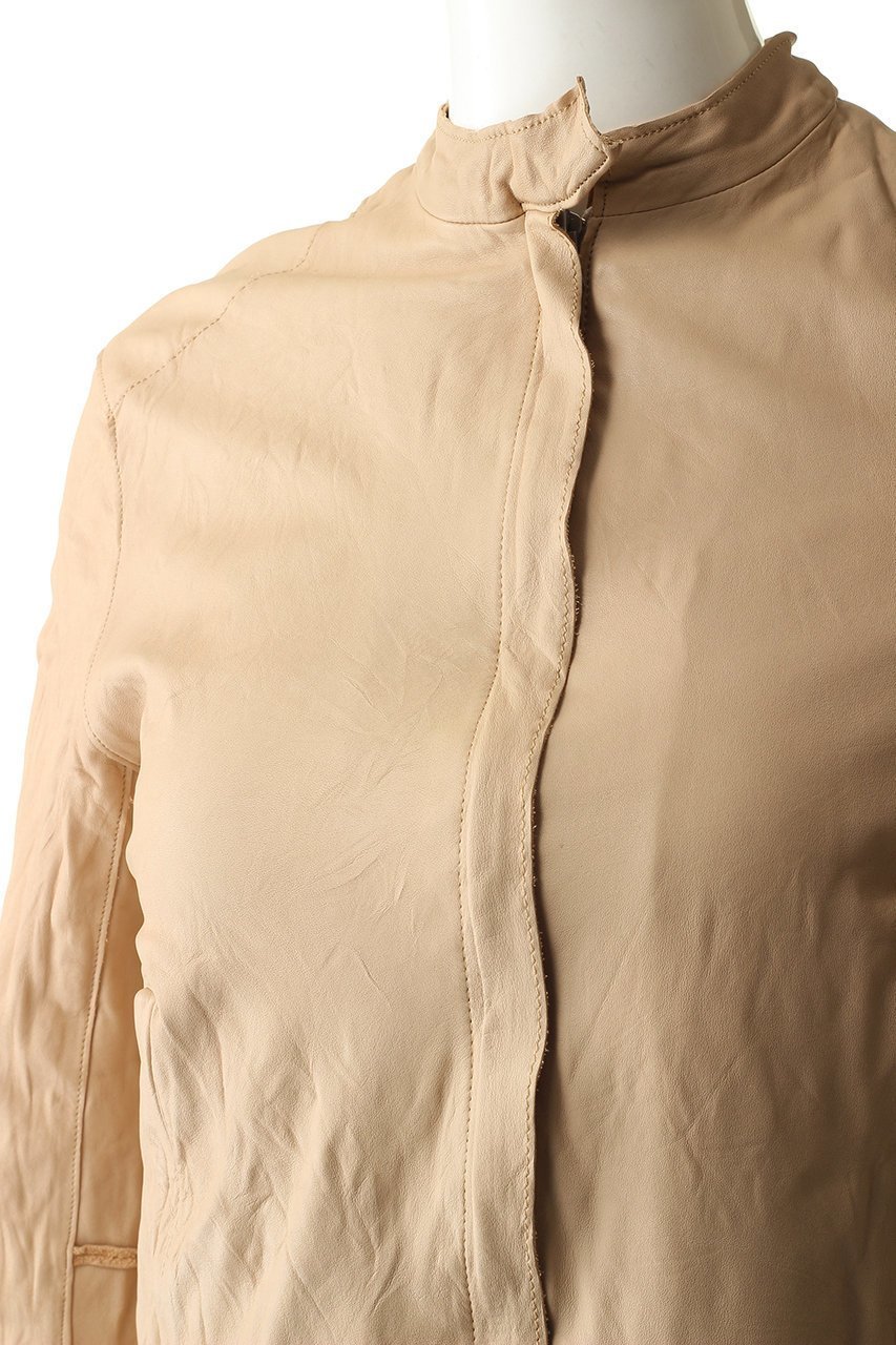 【シシ/sisii】のカウレザーシングルライダースジャケット 人気、トレンドファッション・服の通販 founy(ファニー) 　ファッション　Fashion　レディースファッション　WOMEN　アウター　Coat Outerwear　ジャケット　Jackets　ライダース　Riders Jacket　シンプル　Simple　ジャケット　Jacket　トレンド　Trend　定番　Standard　other-5|ID: prp329100000018513 ipo3291000000031410539