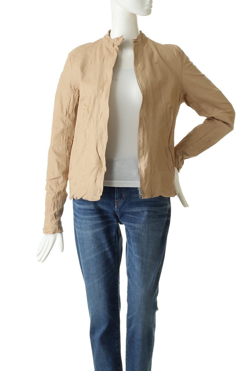 【シシ/sisii】のカウレザーシングルライダースジャケット 人気、トレンドファッション・服の通販 founy(ファニー) 　ファッション　Fashion　レディースファッション　WOMEN　アウター　Coat Outerwear　ジャケット　Jackets　ライダース　Riders Jacket　シンプル　Simple　ジャケット　Jacket　トレンド　Trend　定番　Standard　other-7|ID: prp329100000018513 ipo3291000000031410543