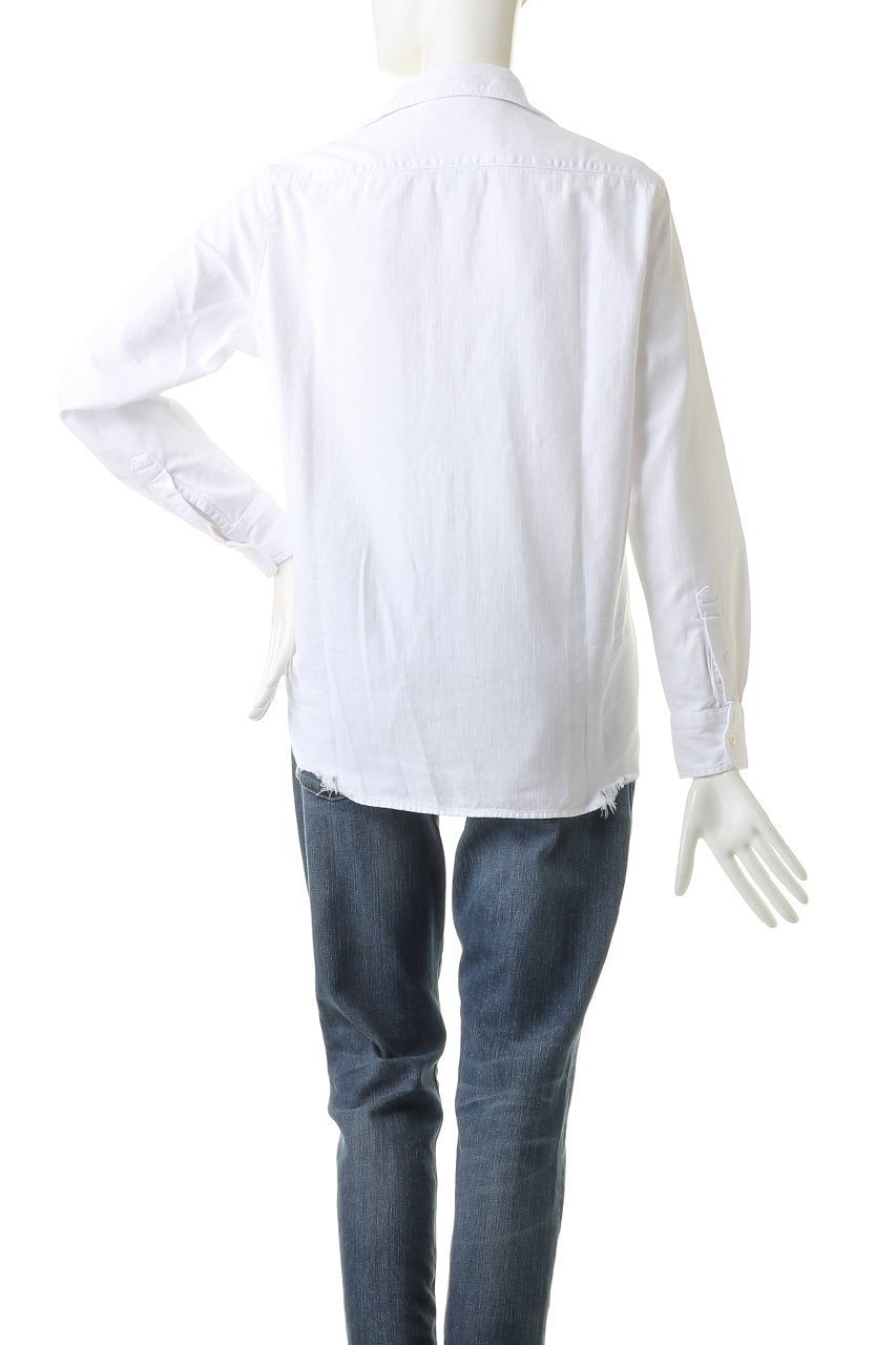 【フランク&アイリーン/Frank&Eileen】のEILEEN コアイタリアンインディゴデニム ホワイトデニムシャツ 人気、トレンドファッション・服の通販 founy(ファニー) ファッション Fashion レディースファッション Fashion for Women トップス・カットソー Cut & Sew Tops シャツ・ブラウス・オフィスカジュアル Elegant Blouses & Button-Ups スリーブ Sleeve, Long Sleeve / Short Sleeve ダメージ Distressed, Destroyed デニム Denim, Jeans Material ロング Long, Long-Length 定番 Standard, Basic Item other-4|ID: prp329100000018579 ipo3291000000036673016