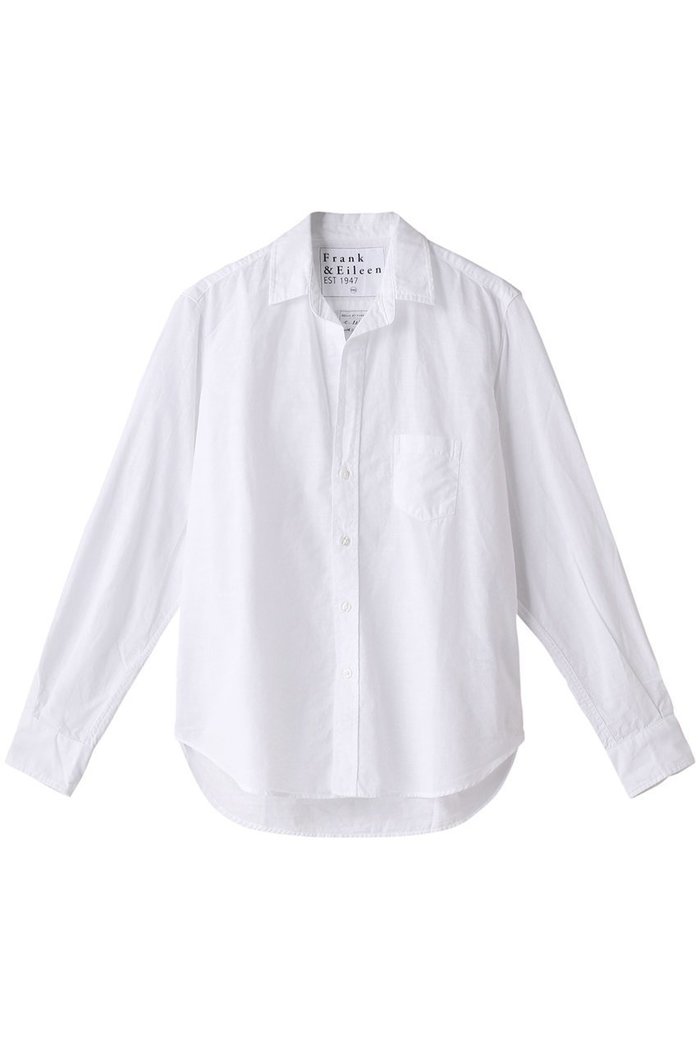 【フランク&アイリーン/Frank&Eileen】のEILEEN クラシックホワイトシャンブレー シャツ インテリア・キッズ・メンズ・レディースファッション・服の通販 founy(ファニー) https://founy.com/ ファッション Fashion レディースファッション Fashion for Women トップス・カットソー Cut & Sew Tops シャツ・ブラウス・オフィスカジュアル Elegant Blouses & Button-Ups シンプル Simple, Minimal スリーブ Sleeve, Long Sleeve / Short Sleeve ロング Long, Long-Length エレガント 上品 Elegant 定番 Standard, Basic Item ビジネス 仕事 通勤 Business / Work / Commuting |ID: prp329100000018610 ipo3291000000036386877