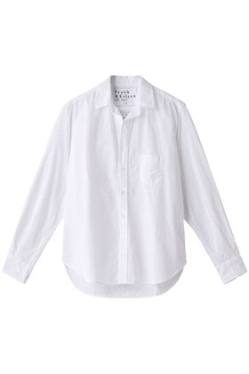【フランク&アイリーン/Frank&Eileen】のEILEEN クラシックホワイトシャンブレー シャツ 人気、トレンドファッション・服の通販 founy(ファニー) ファッション Fashion レディースファッション Fashion for Women トップス・カットソー Cut & Sew Tops シャツ・ブラウス・オフィスカジュアル Elegant Blouses & Button-Ups シンプル Simple, Minimal スリーブ Sleeve, Long Sleeve / Short Sleeve ロング Long, Long-Length エレガント 上品 Elegant 定番 Standard, Basic Item ビジネス 仕事 通勤 Business / Work / Commuting |ID:prp329100000018610