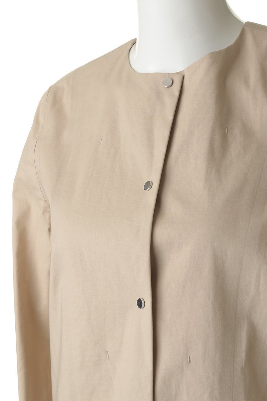 【エリオポール/heliopole】の【Traditional Weatherwear】ARKLEY LONG ノーカラーコート 人気、トレンドファッション・服の通販 founy(ファニー) 　ファッション　Fashion　レディースファッション　Fashion for Women　アウター　Coat / Outerwear Collection　コート・ロングコート・ピーコート　Long Coats, Peacoats & More　バランス　Balance, Style Balance　ポケット　Pocket, Pocket Detail　ロング　Long, Long-Length　エレガント 上品　Elegant　other-5|ID: prp329100000019066 ipo3291000000035824375