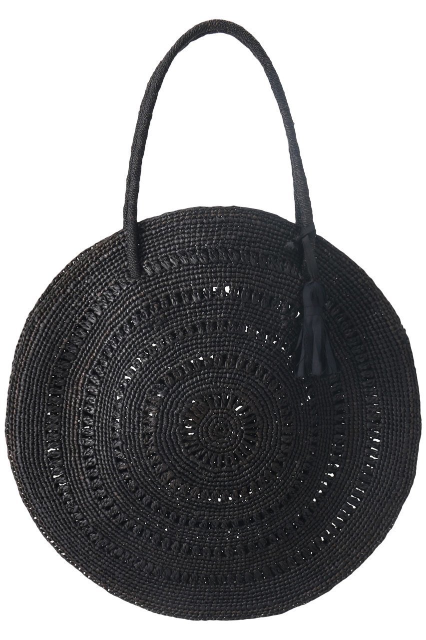 【エリオポール/heliopole】の【MAISON NH PARIS】サークル型ラフィアバッグ 人気、トレンドファッション・服の通販 founy(ファニー) 　ファッション　Fashion　レディースファッション　Fashion for Women　バッグ　Bags　サークル　Circle, Round Design　シンプル　Simple, Minimal　フェミニン　Feminine, Girly　フォルム　Silhouette, Form　ラフィア　Raffia, Natural Straw　エレガント 上品　Elegant　定番　Standard, Basic Item　 other-1|ID: prp329100000019416 ipo3291000000036025418