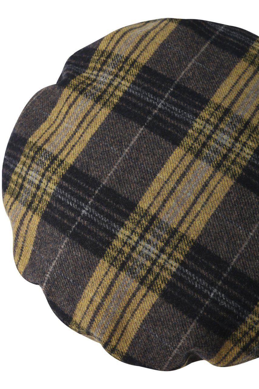【エリオポール/heliopole】の【MARZI】チェックベレー帽 人気、トレンドファッション・服の通販 founy(ファニー) 　ファッション　Fashion　レディースファッション　Fashion for Women　キャップ&ハット　Hats & Caps　チェック　Check, Plaid, Tartan　フェミニン　Feminine, Girly　定番　Standard, Basic Item　帽子　Hat, Headwear　A/W・秋冬　Autumn/Winter　other-4|ID: prp329100000019428 ipo3291000000032868250