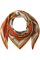 【エリオポール/heliopole】の【manipuri】SADDLE 120×120スカーフ オレンジ|ID: prp329100000019437 ipo3291000000032870479