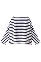 【エリオポール/heliopole】の【Traditional Weatherwear】【BMB】 ビッグマリンボートネックカットソー 人気、トレンドファッション・服の通販 founy(ファニー) ファッション Fashion レディースファッション Fashion for Women トップス・カットソー Cut & Sew Tops シャツ・ブラウス・オフィスカジュアル Elegant Blouses & Button-Ups ロングTシャツ・Tシャツ Longline T-Shirts & Tees カットソー・ベーシックTシャツ Cut-and-Sewn Tops / Stretch Tees & Basics カットソー Cut and Sewn Top ショルダー Shoulder, Shoulder Strap ショート Short, Short Length スリーブ Sleeve, Long Sleeve / Short Sleeve ドロップ Drop Shoulder, Dropped Style バランス Balance, Style Balance ボーダー Border, Stripe ロング Long, Long-Length 定番 Standard, Basic Item thumbnail ホワイト×ダークネイビー|ID: prp329100000019443 ipo3291000000032840821