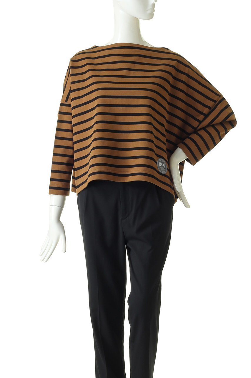 【エリオポール/heliopole】の【Traditional Weatherwear】【BMB】 ビッグマリンボートネックカットソー 人気、トレンドファッション・服の通販 founy(ファニー) ファッション Fashion レディースファッション Fashion for Women トップス・カットソー Cut & Sew Tops シャツ・ブラウス・オフィスカジュアル Elegant Blouses & Button-Ups ロングTシャツ・Tシャツ Longline T-Shirts & Tees カットソー・ベーシックTシャツ Cut-and-Sewn Tops / Stretch Tees & Basics カットソー Cut and Sewn Top ショルダー Shoulder, Shoulder Strap ショート Short, Short Length スリーブ Sleeve, Long Sleeve / Short Sleeve ドロップ Drop Shoulder, Dropped Style バランス Balance, Style Balance ボーダー Border, Stripe ロング Long, Long-Length 定番 Standard, Basic Item other-2|ID: prp329100000019443 ipo3291000000032840845