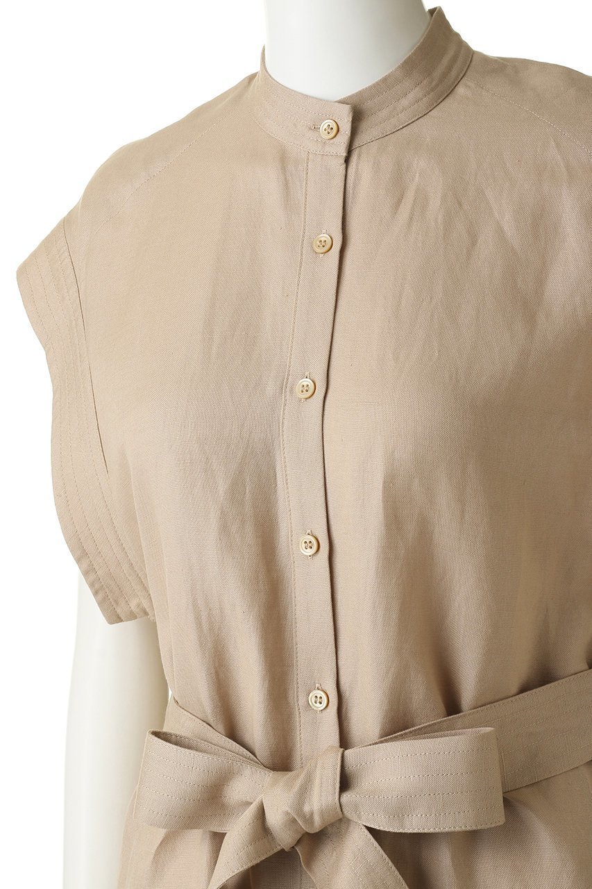 【クラネ/CLANE】のYACCO LONG SHIRT OP/ワンピース 人気、トレンドファッション・服の通販 founy(ファニー) 　ファッション　Fashion　レディースファッション　Fashion for Women　ワンピース　Dresses　チュニック　Tunic Tops & Dresses　カフス　Cuff Design　チュニック　Tunic, Long Top　ノースリーブ　Sleeveless, No-Sleeve　モダン　Modern, Contemporary　リボン　Ribbon, Bow　ロング　Long, Long-Length　other-5|ID: prp329100000025002 ipo3291000000032904283