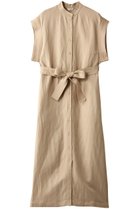 【クラネ/CLANE】のYACCO LONG SHIRT OP/ワンピース 人気、トレンドファッション・服の通販 founy(ファニー) ファッション Fashion レディースファッション Fashion for Women ワンピース Dresses チュニック Tunic Tops & Dresses カフス Cuff Design チュニック Tunic, Long Top ノースリーブ Sleeveless, No-Sleeve モダン Modern, Contemporary リボン Ribbon, Bow ロング Long, Long-Length thumbnail ベージュ|ID: prp329100000025002 ipo3291000000036795730