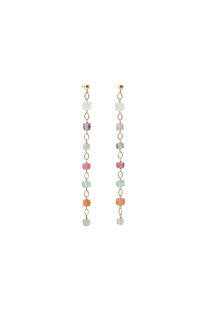 【ナチュラリジュエリ/NATURALI JEWELRY】のスキップカラーピアス インテリア・キッズ・メンズ・レディースファッション・服の通販 founy(ファニー) https://founy.com/ ファッション Fashion レディースファッション Fashion for Women ジュエリー Jewelry ファッションリング Fashion Rings イヤリング・フープ・ドロップタイプ Hoop, Drop & Clip Earrings イヤリング Earrings チェーン Chain, Chain Strap パーティ Party, Party Style ミックス Mix, Mixed Style |ID: prp329100000025994 ipo3291000000030802419