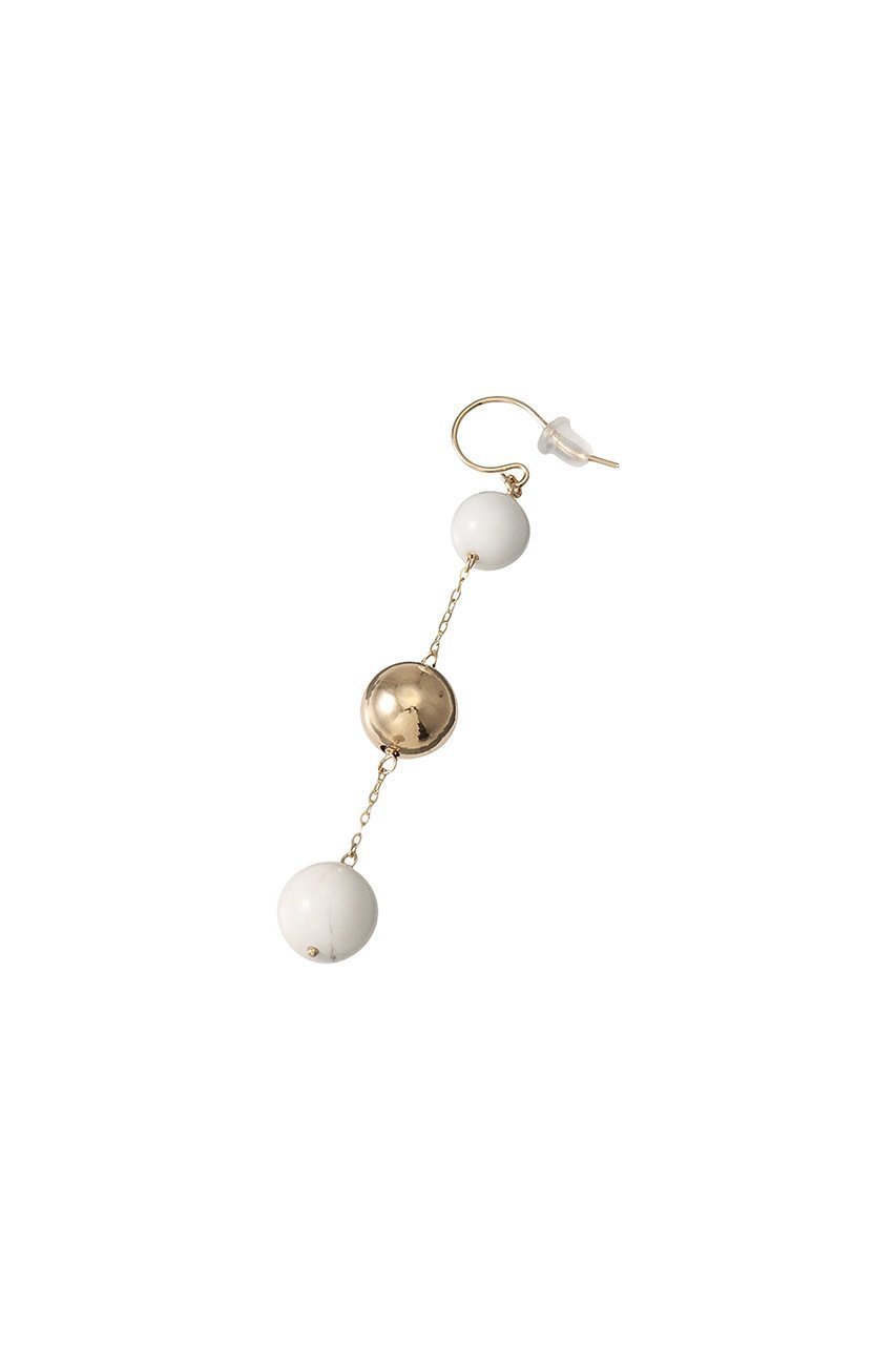 【ナチュラリジュエリ/NATURALI JEWELRY】のマーブルボールピアス 人気、トレンドファッション・服の通販 founy(ファニー) 　ファッション　Fashion　レディースファッション　Fashion for Women　ジュエリー　Jewelry　ファッションリング　Fashion Rings　イヤリング・フープ・ドロップタイプ　Hoop, Drop & Clip Earrings　おすすめ　Recommended / Our Picks　イヤリング　Earrings　ストーン　Stone, Gem-Like　セットアップ　Set-Up, Coordinated Outfit　チェーン　Chain, Chain Strap　パーティ　Party, Party Style　マーブル　Marble, Marble Pattern　モチーフ　Motif, Design Theme　ロング　Long, Long-Length　再入荷　Restock / Back in Stock　夏　Summer　春　Spring　S/S・春夏　SS, Spring/Summer, Warm Season　other-3|ID: prp329100000026007 ipo3291000000031437749