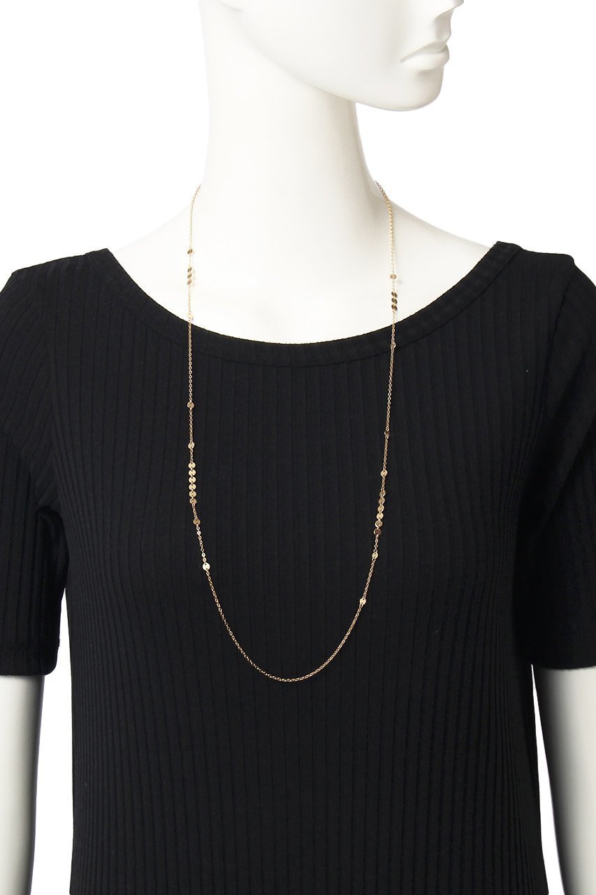 【ナチュラリジュエリ/NATURALI JEWELRY】のディスクチェーンロングネックレス 人気、トレンドファッション・服の通販 founy(ファニー) 　ファッション　Fashion　レディースファッション　Fashion for Women　ジュエリー　Jewelry　ネックレス　Necklaces & Pendants　おすすめ　Recommended / Our Picks　サークル　Circle, Round Design　セットアップ　Set-Up, Coordinated Outfit　チェーン　Chain, Chain Strap　ネックレス　Necklace, Pendant Necklace　モチーフ　Motif, Design Theme　ロング　Long, Long-Length　other-2|ID: prp329100000026025 ipo3291000000031266954