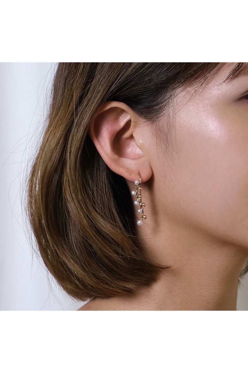【ナチュラリジュエリ/NATURALI JEWELRY】のウェーブクリップピアス(パールミックス) 人気、トレンドファッション・服の通販 founy(ファニー) 　ファッション　Fashion　レディースファッション　Fashion for Women　ジュエリー　Jewelry　ファッションリング　Fashion Rings　イヤリング・フープ・ドロップタイプ　Hoop, Drop & Clip Earrings　イヤリング　Earrings　コンパクト　Compact, Small Size　パール　Pearl, Pearl Accent　ミックス　Mix, Mixed Style　エレガント 上品　Elegant　other-2|ID: prp329100000026054 ipo3291000000035660250