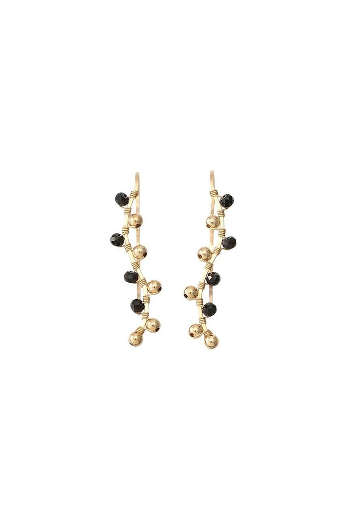 【ナチュラリジュエリ/NATURALI JEWELRY】のウェーブクリップピアス(ブラックスピネルミックス) インテリア・キッズ・メンズ・レディースファッション・服の通販 founy(ファニー) https://founy.com/ ファッション Fashion レディースファッション Fashion for Women ジュエリー Jewelry ファッションリング Fashion Rings イヤリング・フープ・ドロップタイプ Hoop, Drop & Clip Earrings イヤリング Earrings コンパクト Compact, Small Size 再入荷 Restock / Back in Stock |ID: prp329100000026057 ipo3291000000030802403