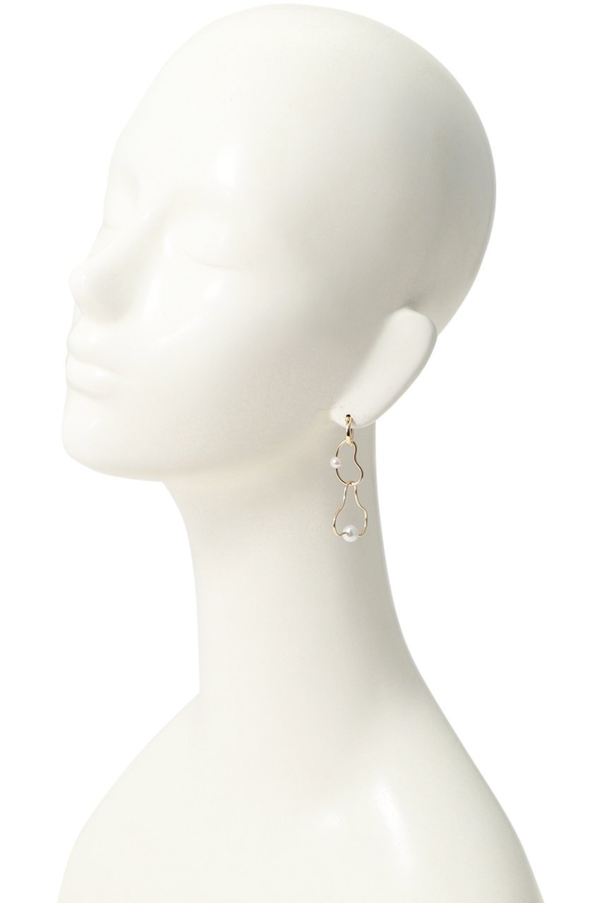 【ナチュラリジュエリ/NATURALI JEWELRY】のイレギュラーウェーブピアス 人気、トレンドファッション・服の通販 founy(ファニー) 　ファッション　Fashion　レディースファッション　Fashion for Women　ジュエリー　Jewelry　ファッションリング　Fashion Rings　イヤリング・フープ・ドロップタイプ　Hoop, Drop & Clip Earrings　イヤリング　Earrings　ハンド　Hand, Handmade　パール　Pearl, Pearl Accent　フープ　Hoop, Hoop Earrings　other-4|ID: prp329100000026062 ipo3291000000031266923