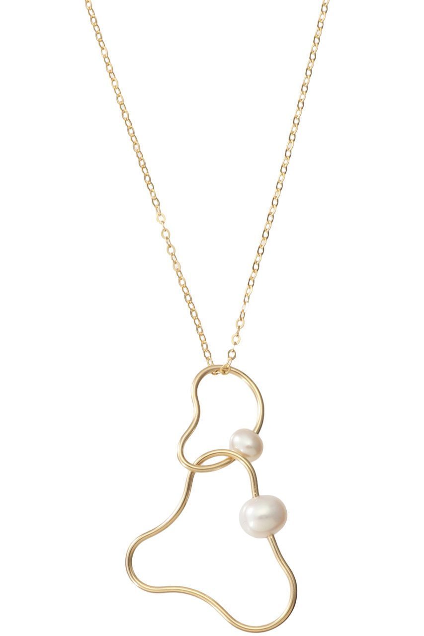 【ナチュラリジュエリ/NATURALI JEWELRY】のイレギュラーウェーブネックレス インテリア・キッズ・メンズ・レディースファッション・服の通販 founy(ファニー) 　ファッション　Fashion　レディースファッション　Fashion for Women　ジュエリー　Jewelry　ネックレス　Necklaces & Pendants　シンプル　Simple, Minimal　チェーン　Chain, Chain Strap　ネックレス　Necklace, Pendant Necklace　ハンド　Hand, Handmade　パール　Pearl, Pearl Accent　フープ　Hoop, Hoop Earrings　ワンポイント　One Point, Statement Accent　パール|ID: prp329100000026065 ipo3291000000036177997