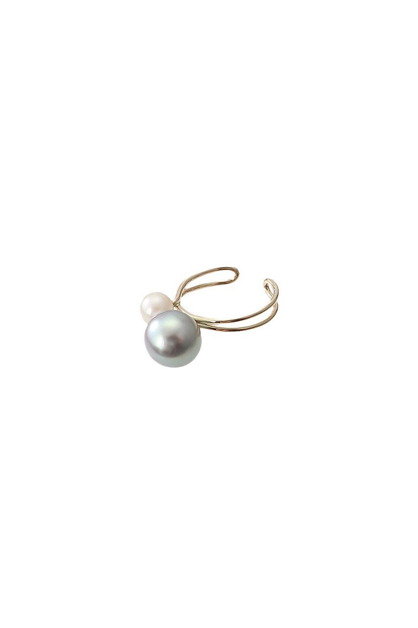【ナチュラリジュエリ/NATURALI JEWELRY】のK10 ツインパール イヤーカフ(片耳用) 人気、トレンドファッション・服の通販 founy(ファニー) 　ファッション　Fashion　レディースファッション　Fashion for Women　ジュエリー　Jewelry　ファッションリング　Fashion Rings　イヤリング・フープ・ドロップタイプ　Hoop, Drop & Clip Earrings　おすすめ　Recommended / Our Picks　イヤリング　Earrings　イヤーカフ　Ear Cuffs　パール　Pearl, Pearl Accent　エレガント 上品　Elegant　片耳　One-Ear, Single Earring　other-3|ID: prp329100000026084 ipo3291000000031266907