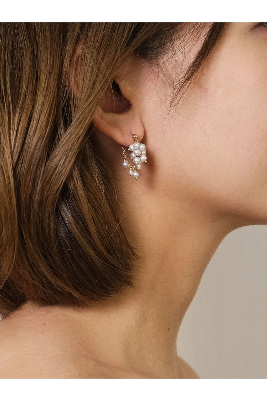 【ナチュラリジュエリ/NATURALI JEWELRY】のマルベリーパールピアス S 人気、トレンドファッション・服の通販 founy(ファニー) 　ファッション　Fashion　レディースファッション　Fashion for Women　ジュエリー　Jewelry　ファッションリング　Fashion Rings　イヤリング・フープ・ドロップタイプ　Hoop, Drop & Clip Earrings　イヤリング　Earrings　パール　Pearl, Pearl Accent　ランダム　Random, Irregular　エレガント 上品　Elegant　other-2|ID: prp329100000026092 ipo3291000000031266894