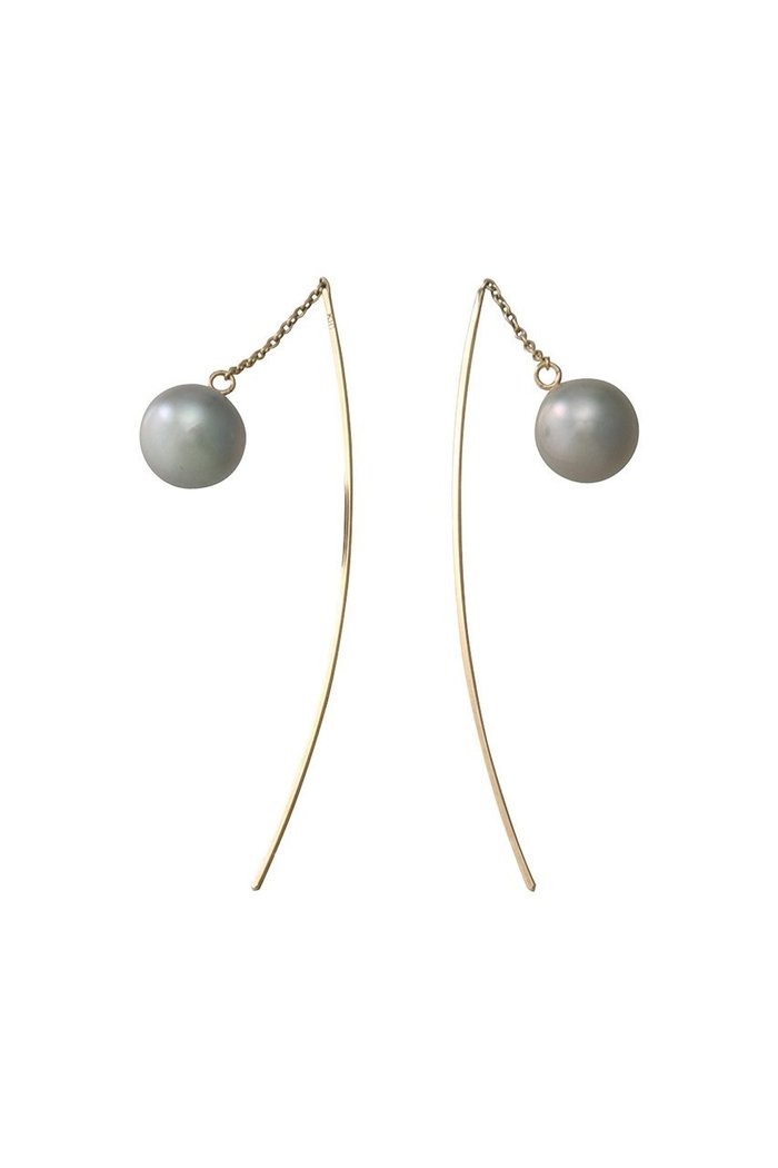 【ナチュラリジュエリ/NATURALI JEWELRY】のK10 パール スリーク ピアス インテリア・キッズ・メンズ・レディースファッション・服の通販 founy(ファニー) https://founy.com/ ファッション Fashion レディースファッション WOMEN ジュエリー Jewelry リング Rings イヤリング Earrings イヤリング Earrings エレガント 上品 Elegant チェーン Chain パール Pearl フェミニン Feminine 定番 Standard |ID: prp329100000026145 ipo3291000000030802660