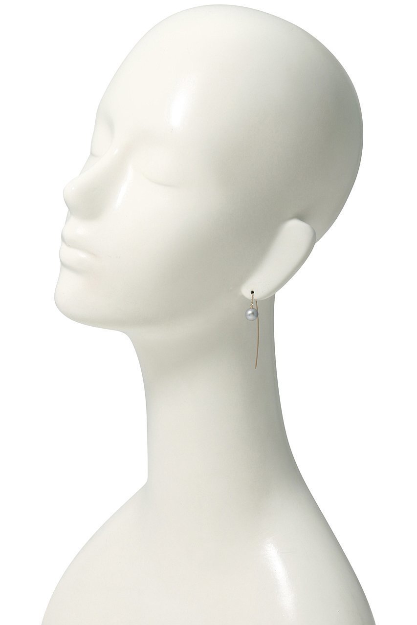 【ナチュラリジュエリ/NATURALI JEWELRY】のK10 パール スリーク ピアス 人気、トレンドファッション・服の通販 founy(ファニー) 　ファッション　Fashion　レディースファッション　Fashion for Women　ジュエリー　Jewelry　ファッションリング　Fashion Rings　イヤリング・フープ・ドロップタイプ　Hoop, Drop & Clip Earrings　イヤリング　Earrings　エレガント 上品　Elegant　チェーン　Chain, Chain Strap　パール　Pearl, Pearl Accent　フェミニン　Feminine, Girly　定番　Standard, Basic Item　other-2|ID: prp329100000026145 ipo3291000000035612602