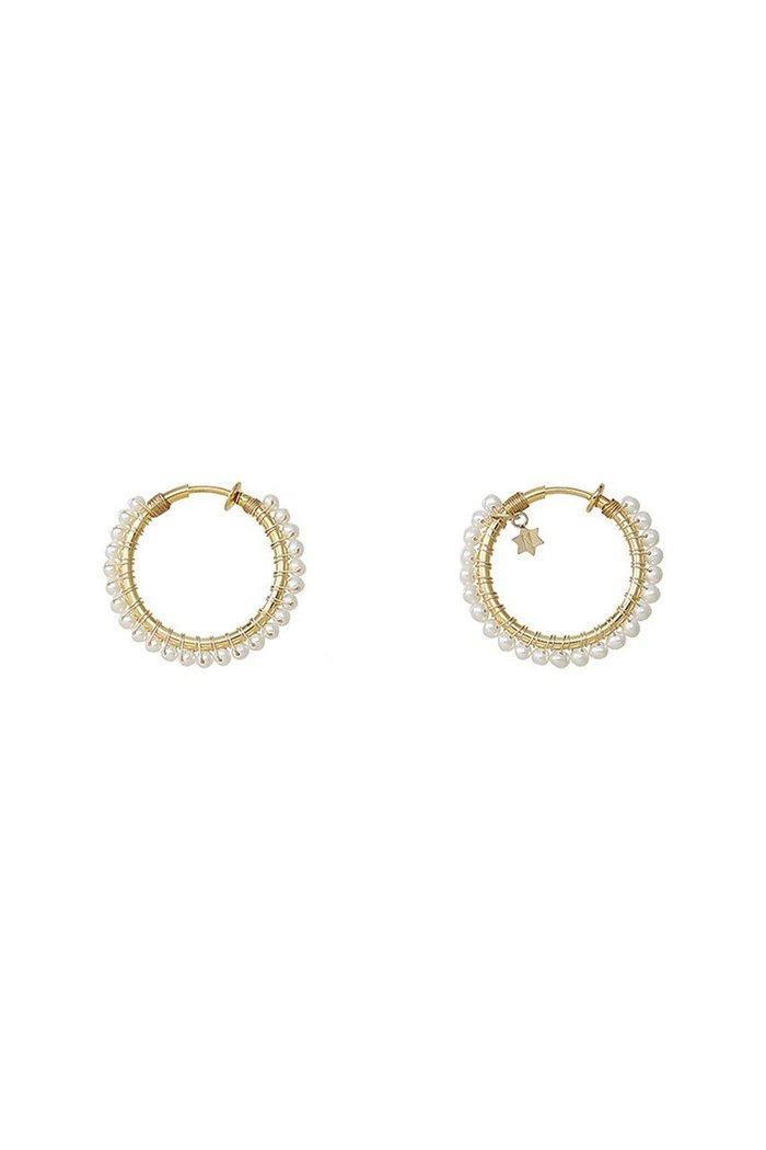 【ナチュラリジュエリ/NATURALI JEWELRY】のパール巻フープイヤリング M インテリア・キッズ・メンズ・レディースファッション・服の通販 founy(ファニー) https://founy.com/ ファッション Fashion レディースファッション WOMEN ジュエリー Jewelry リング Rings イヤリング Earrings イヤリング Earrings パール Pearl フープ Hoop エレガント 上品 Elegant 定番 Standard |ID: prp329100000026176 ipo3291000000030802604