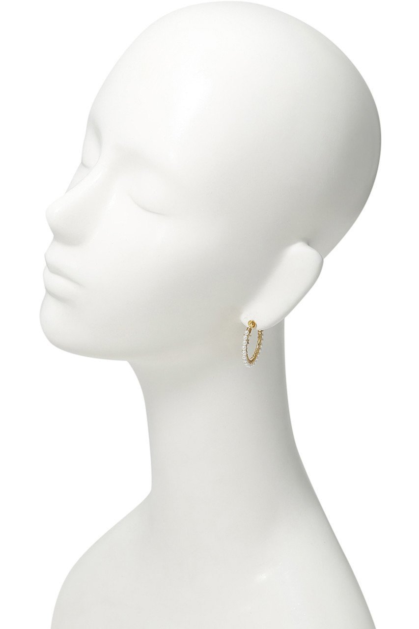 【ナチュラリジュエリ/NATURALI JEWELRY】のパール巻フープイヤリング M 人気、トレンドファッション・服の通販 founy(ファニー) 　ファッション　Fashion　レディースファッション　Fashion for Women　ジュエリー　Jewelry　ファッションリング　Fashion Rings　イヤリング・フープ・ドロップタイプ　Hoop, Drop & Clip Earrings　イヤリング　Earrings　パール　Pearl, Pearl Accent　フープ　Hoop, Hoop Earrings　エレガント 上品　Elegant　定番　Standard, Basic Item　other-2|ID: prp329100000026176 ipo3291000000031267289