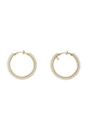 【ナチュラリジュエリ/NATURALI JEWELRY】 パール巻フープイヤリング L人気、トレンドファッション・服の通販 founy(ファニー) ファッション Fashion レディースファッション Fashion for Women ジュエリー Jewelry ファッションリング Fashion Rings イヤリング・フープ・ドロップタイプ Hoop, Drop & Clip Earrings イヤリング Earrings パーティ Party, Party Style パール Pearl, Pearl Accent フープ Hoop, Hoop Earrings エレガント 上品 Elegant 定番 Standard, Basic Item |ID:prp329100000026179