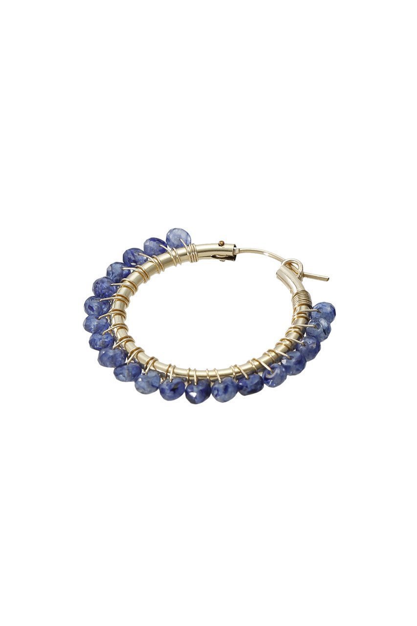 【ナチュラリジュエリ/NATURALI JEWELRY】のサファイア巻きフープピアス M 人気、トレンドファッション・服の通販 founy(ファニー) 　ファッション　Fashion　レディースファッション　WOMEN　ジュエリー　Jewelry　リング　Rings　イヤリング　Earrings　イヤリング　Earrings　シンプル　Simple　フープ　Hoop　定番　Standard　other-4|ID: prp329100000026196 ipo3291000000031267347