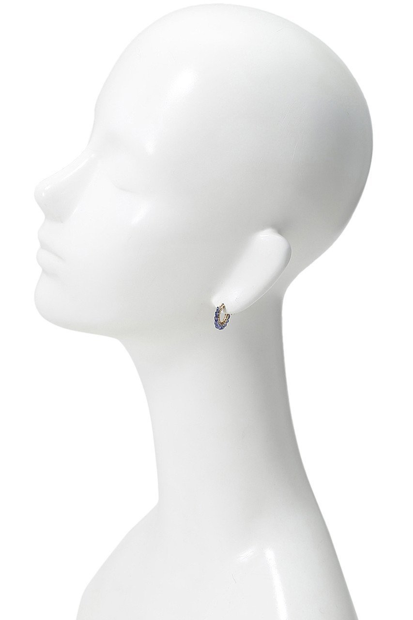 【ナチュラリジュエリ/NATURALI JEWELRY】のサファイア巻きフープピアス S 人気、トレンドファッション・服の通販 founy(ファニー) 　ファッション　Fashion　レディースファッション　WOMEN　ジュエリー　Jewelry　リング　Rings　イヤリング　Earrings　イヤリング　Earrings　フェミニン　Feminine　フープ　Hoop　定番　Standard　other-3|ID: prp329100000026200 ipo3291000000031267339