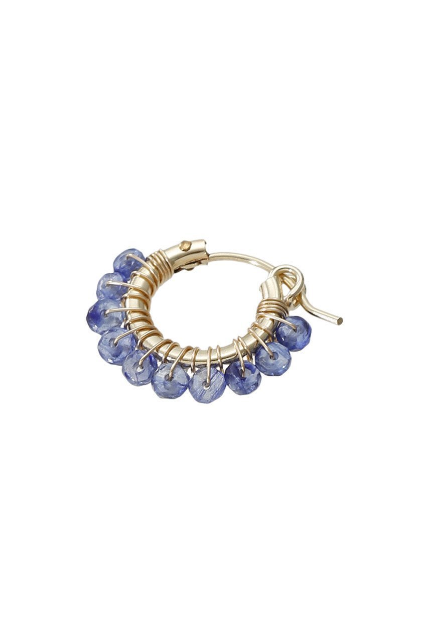 【ナチュラリジュエリ/NATURALI JEWELRY】のサファイア巻きフープピアス S 人気、トレンドファッション・服の通販 founy(ファニー) 　ファッション　Fashion　レディースファッション　WOMEN　ジュエリー　Jewelry　リング　Rings　イヤリング　Earrings　イヤリング　Earrings　フェミニン　Feminine　フープ　Hoop　定番　Standard　other-4|ID: prp329100000026200 ipo3291000000031267340