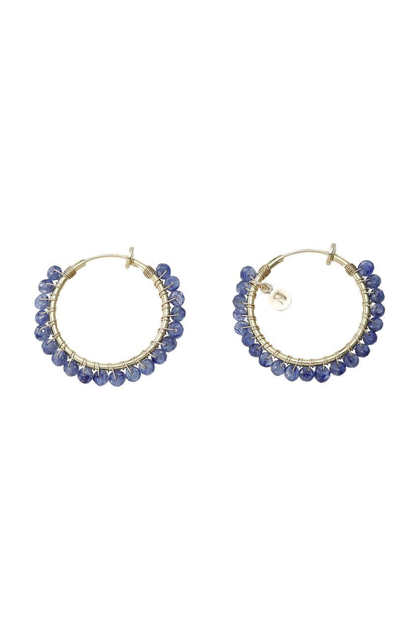 【ナチュラリジュエリ/NATURALI JEWELRY】のサファイア巻きフープイヤリング M 人気、トレンドファッション・服の通販 founy(ファニー) 　ファッション　Fashion　レディースファッション　Fashion for Women　ジュエリー　Jewelry　ファッションリング　Fashion Rings　イヤリング・フープ・ドロップタイプ　Hoop, Drop & Clip Earrings　イヤリング　Earrings　シンプル　Simple, Minimal　フープ　Hoop, Hoop Earrings　定番　Standard, Basic Item　 other-1|ID: prp329100000026208 ipo3291000000030802634