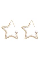 【ナチュラリジュエリ/NATURALI JEWELRY】のパールスター巻きフープピアス パール|ID: prp329100000026223 ipo3291000000030802629