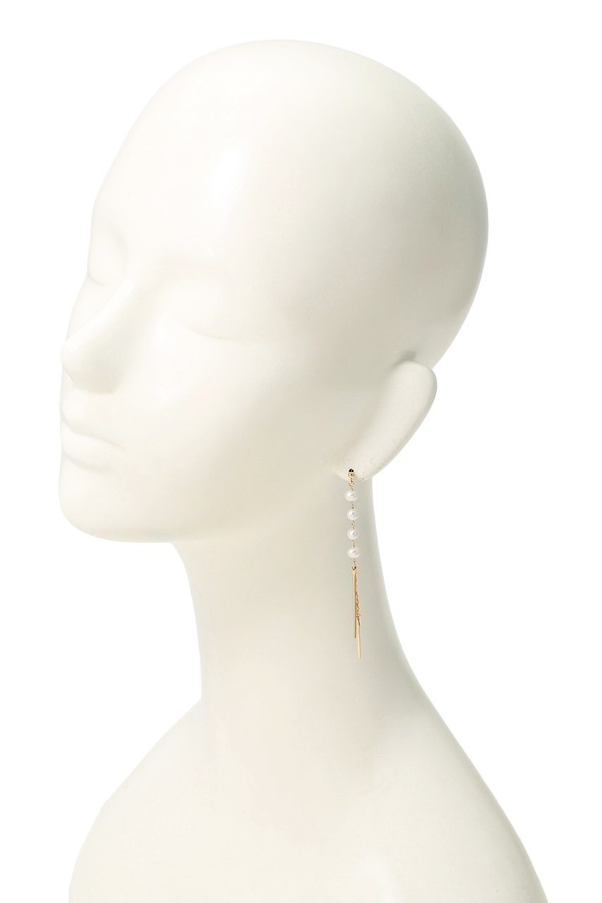 【ナチュラリジュエリ/NATURALI JEWELRY】のメタルフリンジピアス 人気、トレンドファッション・服の通販 founy(ファニー) 　ファッション　Fashion　レディースファッション　Fashion for Women　ジュエリー　Jewelry　ファッションリング　Fashion Rings　イヤリング・フープ・ドロップタイプ　Hoop, Drop & Clip Earrings　イヤリング　Earrings　シンプル　Simple, Minimal　パーティ　Party, Party Style　パール　Pearl, Pearl Accent　フリンジ　Fringe, Tassel　メタル　Metal, Metal Parts　ロング　Long, Long-Length　エレガント 上品　Elegant　定番　Standard, Basic Item　other-2|ID: prp329100000026260 ipo3291000000031447118