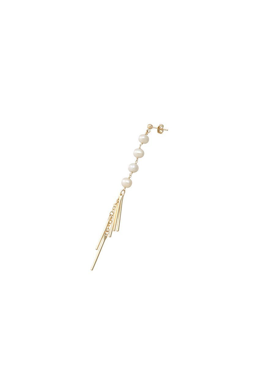 【ナチュラリジュエリ/NATURALI JEWELRY】のメタルフリンジピアス 人気、トレンドファッション・服の通販 founy(ファニー) 　ファッション　Fashion　レディースファッション　Fashion for Women　ジュエリー　Jewelry　ファッションリング　Fashion Rings　イヤリング・フープ・ドロップタイプ　Hoop, Drop & Clip Earrings　イヤリング　Earrings　シンプル　Simple, Minimal　パーティ　Party, Party Style　パール　Pearl, Pearl Accent　フリンジ　Fringe, Tassel　メタル　Metal, Metal Parts　ロング　Long, Long-Length　エレガント 上品　Elegant　定番　Standard, Basic Item　other-3|ID: prp329100000026260 ipo3291000000031447120